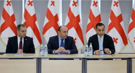 გეკა გელაძემ სახელმწიფო უსაფრთხოების აკადემიის ხელმძღვანელ პირებთან შეხვედრა გამართა